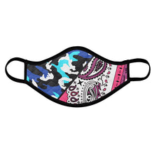 Load image into Gallery viewer, CAMO PAISLEY SPLIT - FACE MASK