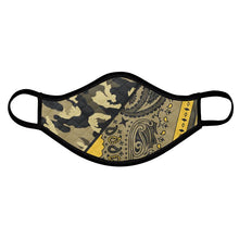 Load image into Gallery viewer, CAMO PAISLEY SPLIT - FACE MASK