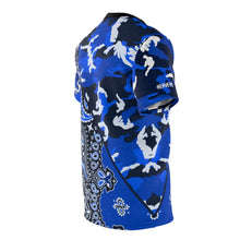 Load image into Gallery viewer, CAMO PAISLEY SPLIT - ALL BLUE