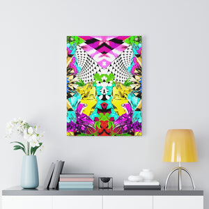 TEXTURE POP GEO - CANVAS PRINT