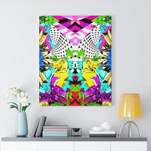 TEXTURE POP GEO - CANVAS PRINT